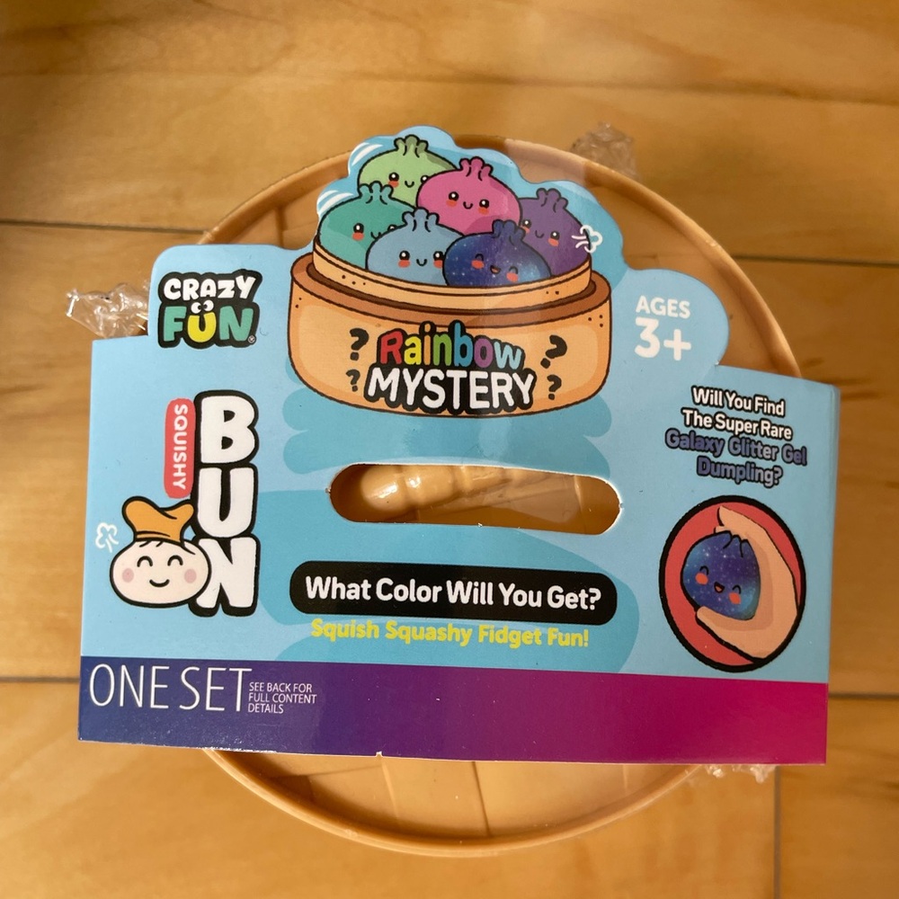 Viral Rainbow Mystery Squishy Bun Dumpling